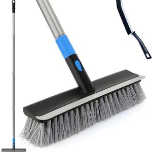 Deck Brush with Long Handle