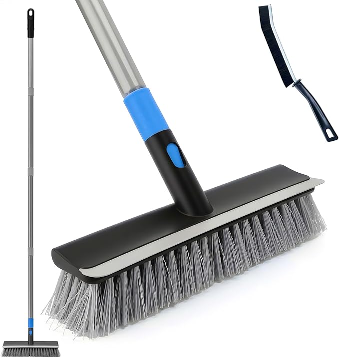 Deck Brush with Long Handle