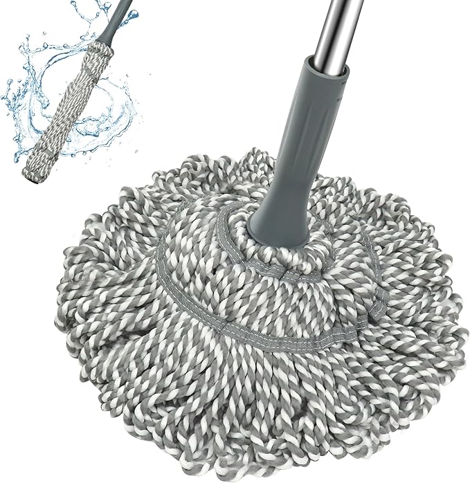 Self Wringing Mop - Easy Squeeze Twist Mop