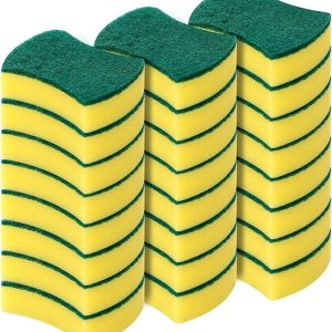 Kitchen Cleaning Sponges,24 Pack Eco Non-Scratch for Dish