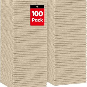 100 Pack Microfiber Towels for Cars